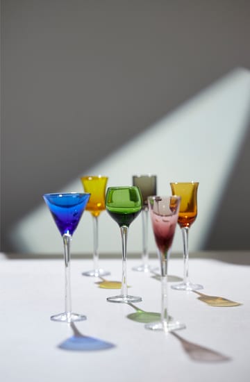 Lyngby Glas snaps glass 2.5-5 cl 6 pieces - Mix - Lyngby Glas