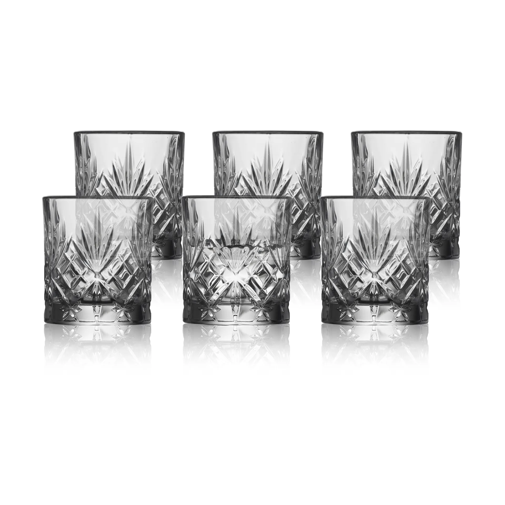 Melodia shotglass 8 cl 6-pack, Clear Lyngby Glas