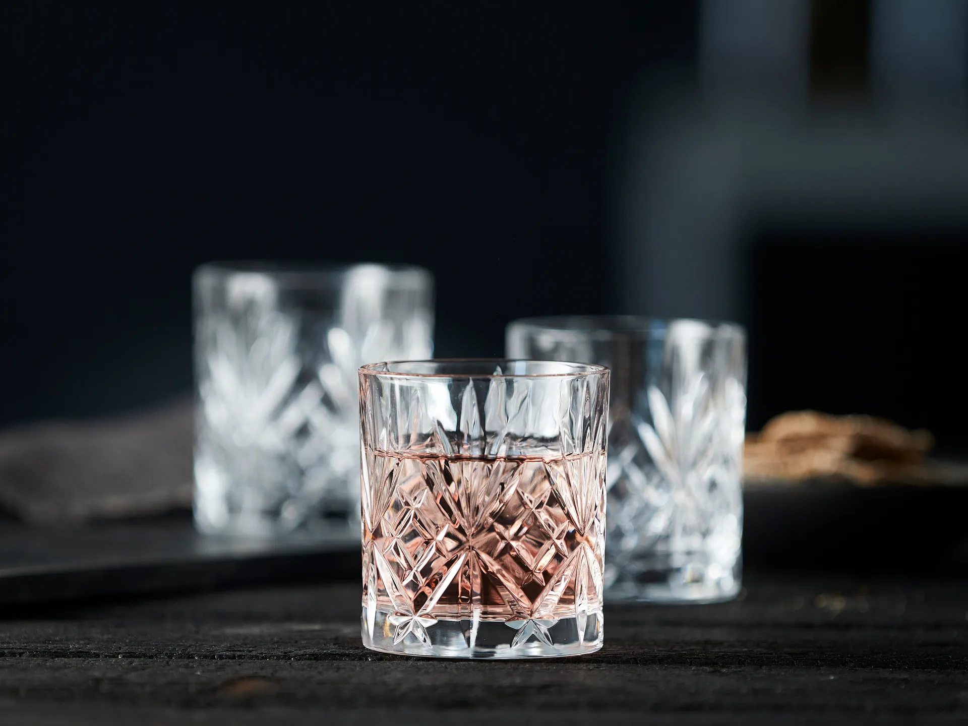 Melodia water glass 23 cl 6-pack, Crystal Lyngby Glas