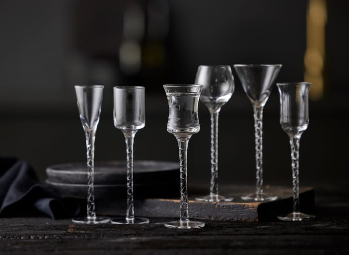 Rom snaps glass 2.5-5 cl 6 pieces, Clear Lyngby Glas