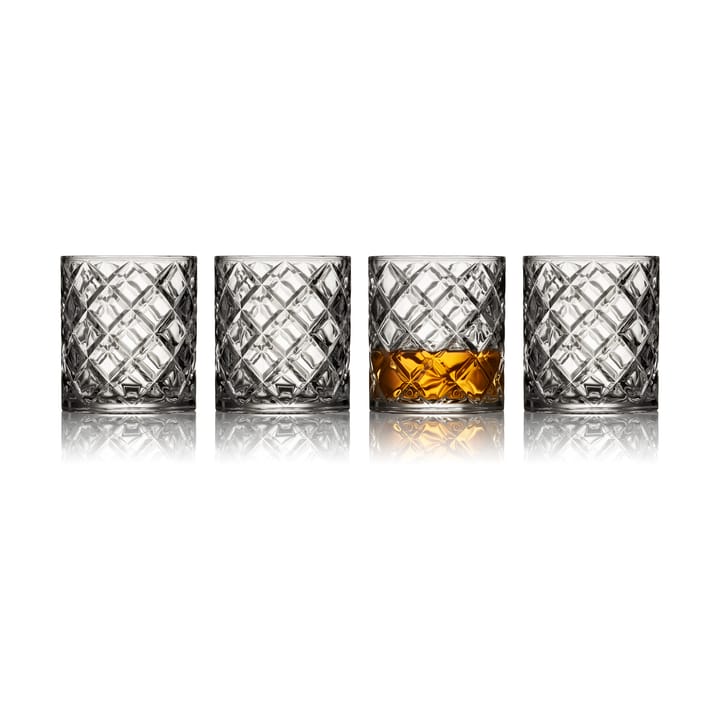 Sevilla whiskey glasses 30 cl 4-pack - Clear - Lyngby Glas