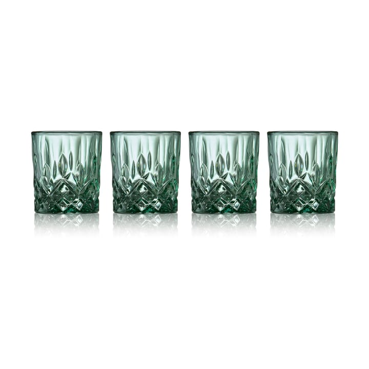 Sorrento shot glasses 4 cl 4-pack - Green - Lyngby Glas