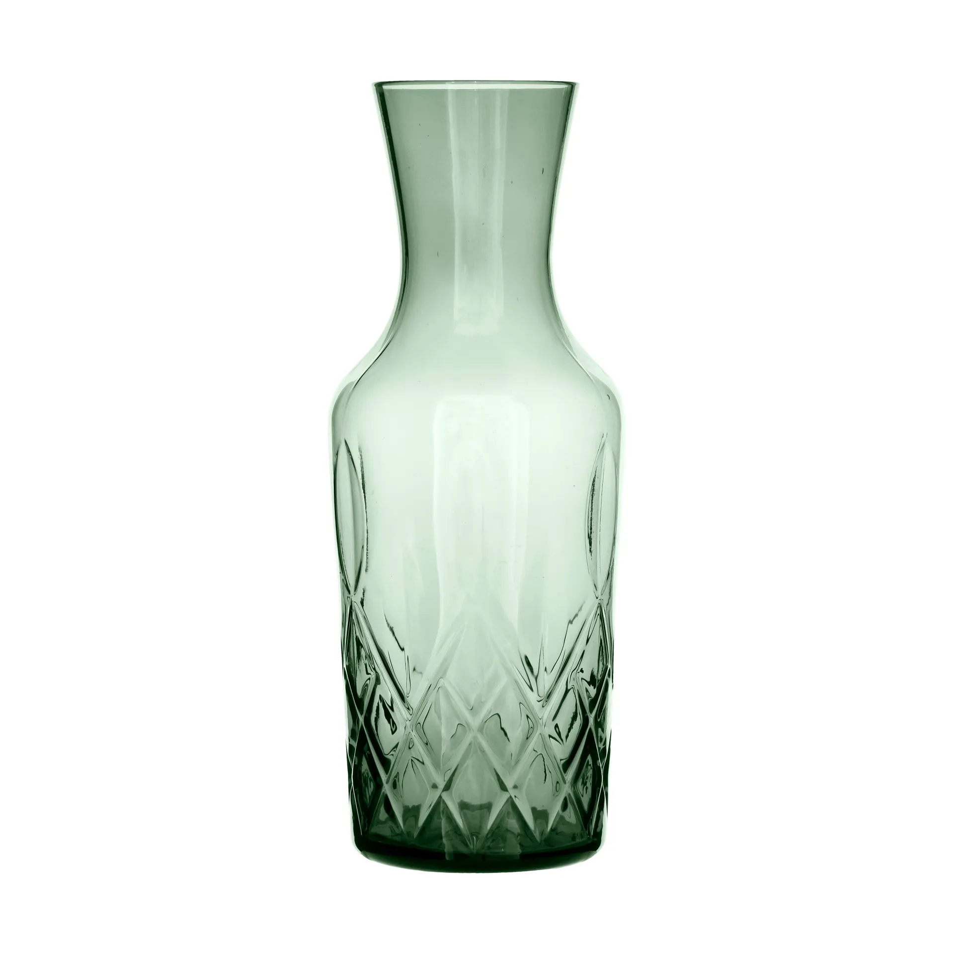 Sorrento water carafe 1 liter, Green Lyngby Glas