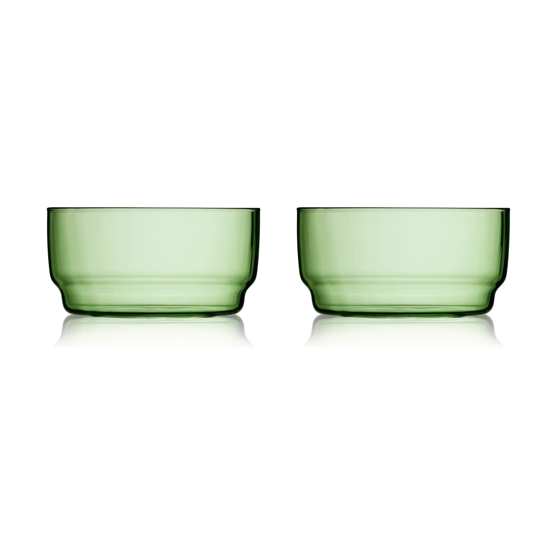 Torino bowl 50 cl 2-pack, Green Lyngby Glas