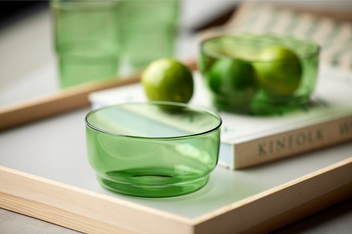 Torino bowl 50 cl 2-pack, Green Lyngby Glas