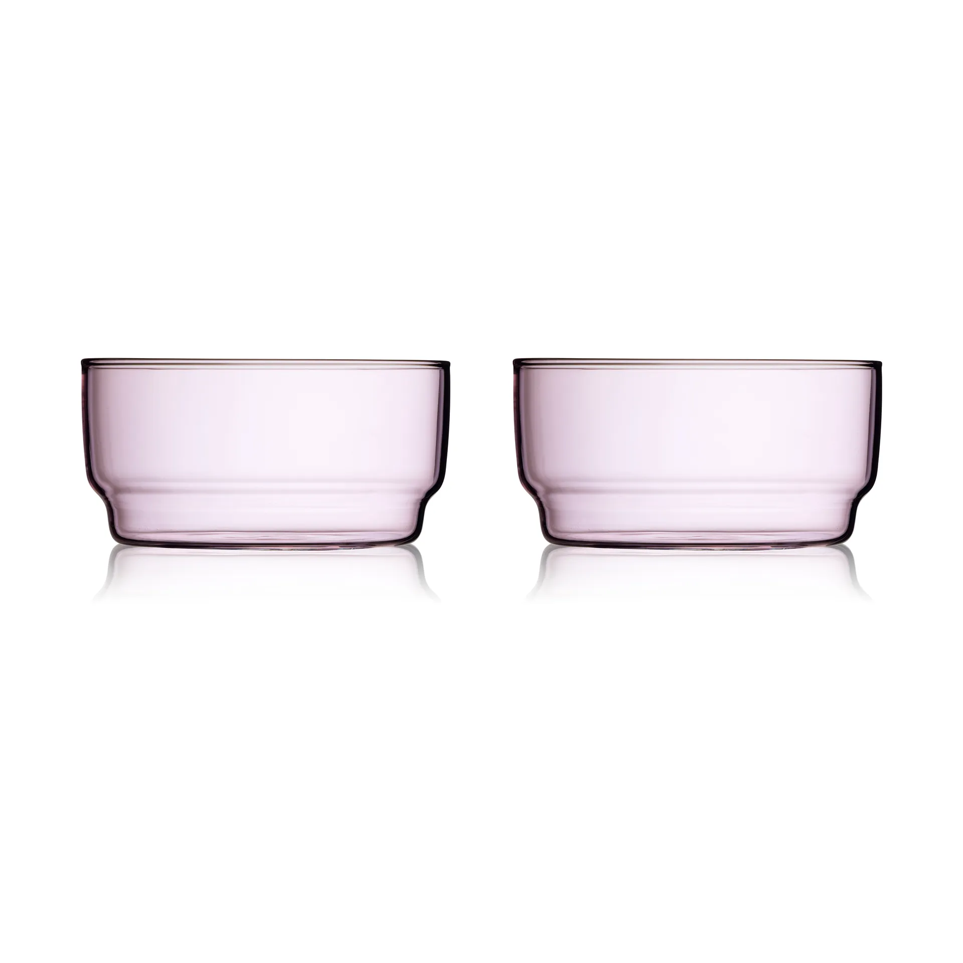 Torino bowl 50 cl 2-pack, Pink Lyngby Glas