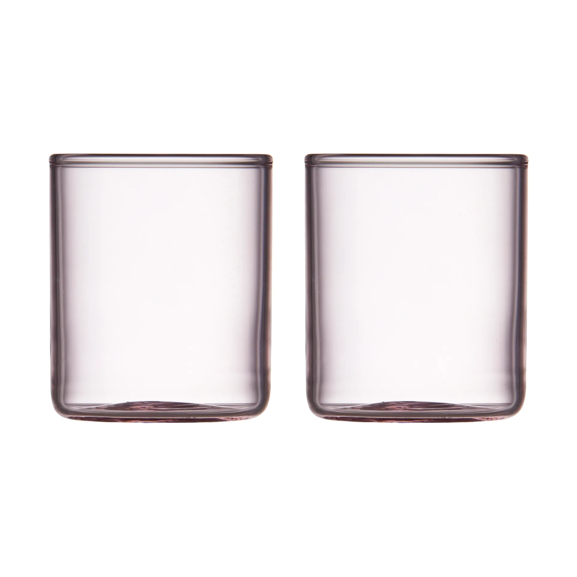 Torino shotglass 6 cl 2-pack, Pink Lyngby Glas