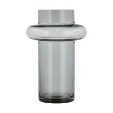 Tube vase glass 25 cm - Smoke - Lyngby Glas