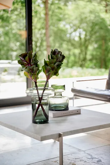 Tube vase glass 25 cm - Smoke - Lyngby Glas