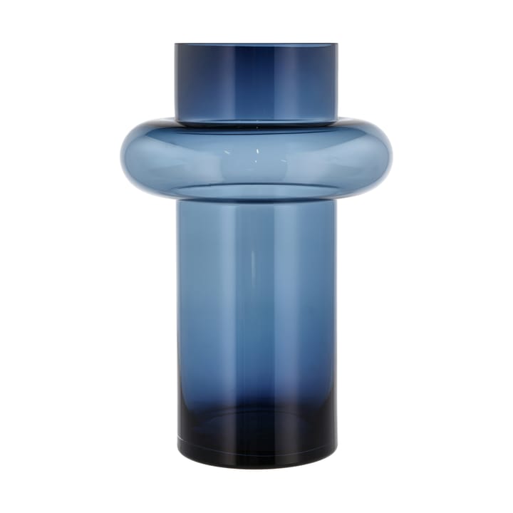 Tube vase glass 40 cm, Blue Lyngby Glas