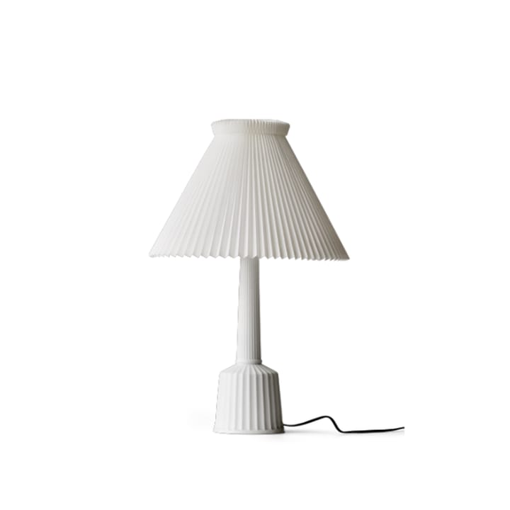 Esben klint table lamp, White, h.44 cm Lyngby Porcelæn