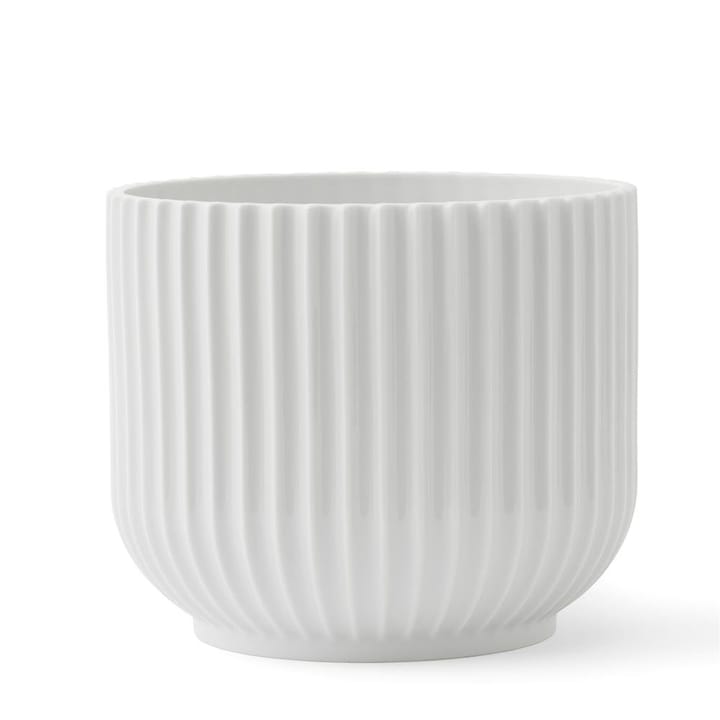 Lyngby flower pot white, Ø18,9 cm Lyngby Porcelæn