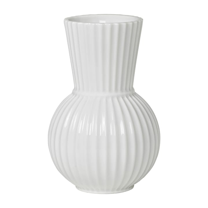 Lyngby Tura vase white, 18 cm Lyngby Porcelæn