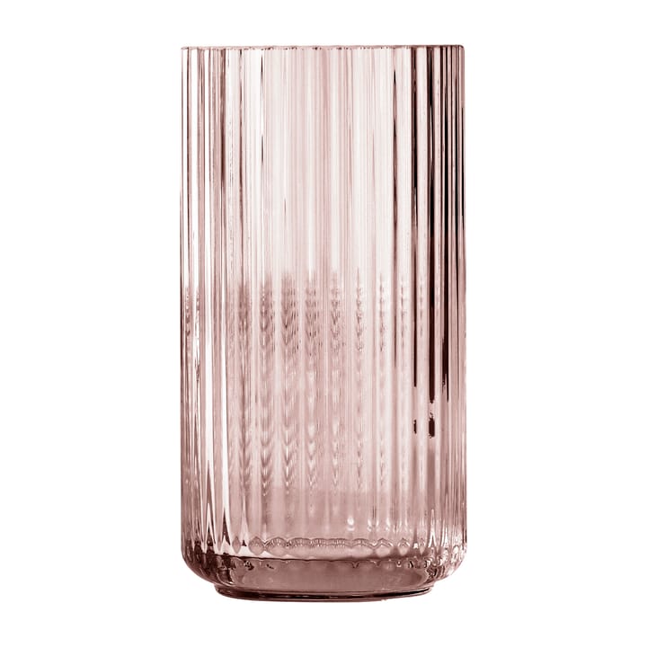 Lyngby vase glass burgundy, 20 cm Lyngby Porcelæn