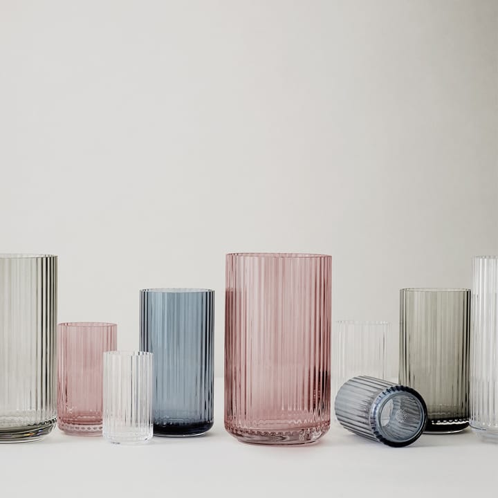 Lyngby vase glass burgundy, 31 cm Lyngby Porcelæn