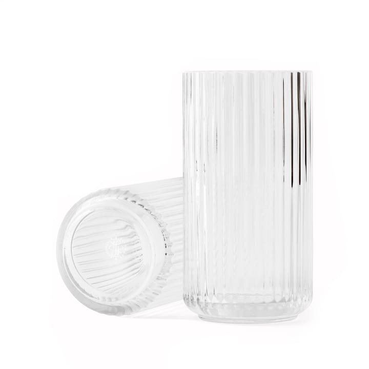 Lyngby vase glass clear, 20 cm Lyngby Porcelæn