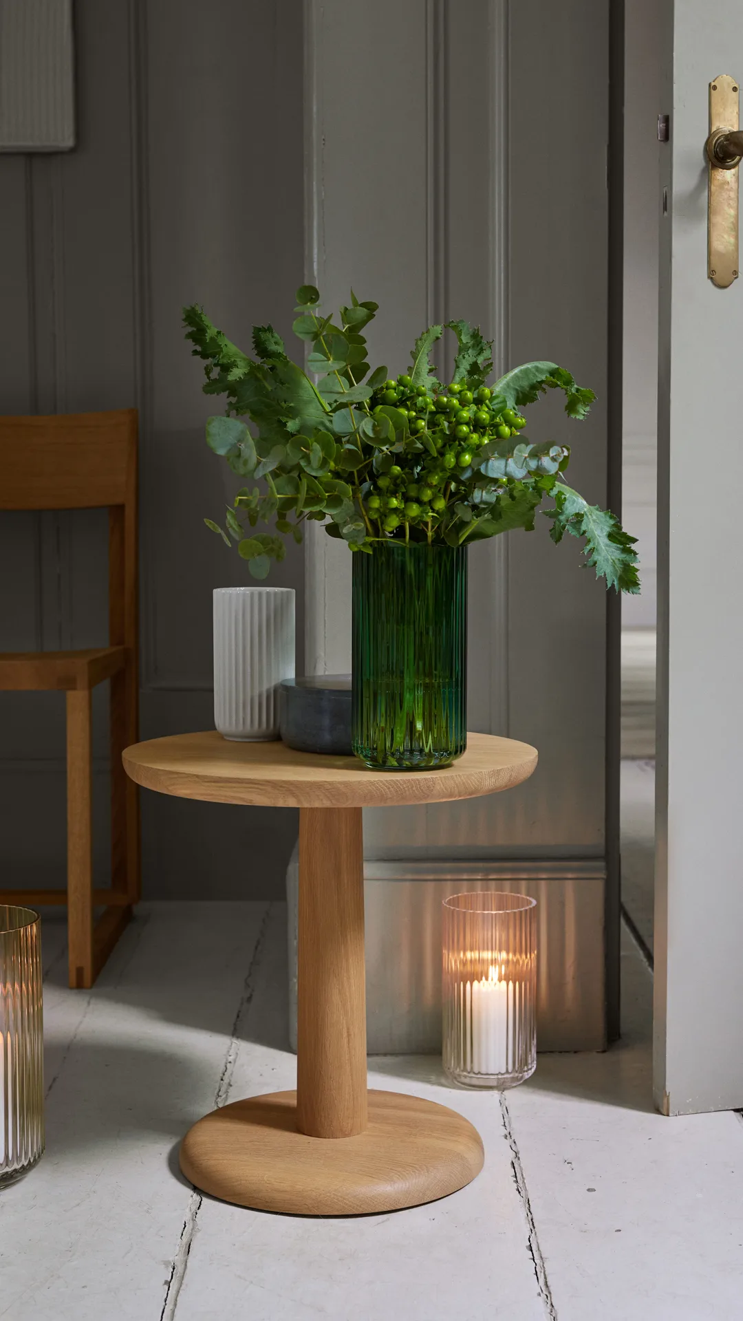 Lyngby vase glass clear, 25 cm Lyngby Porcelæn