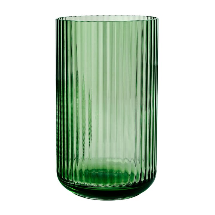 Lyngby vase glass Copenhagen green - 31 cm - Lyngby Porcelæn