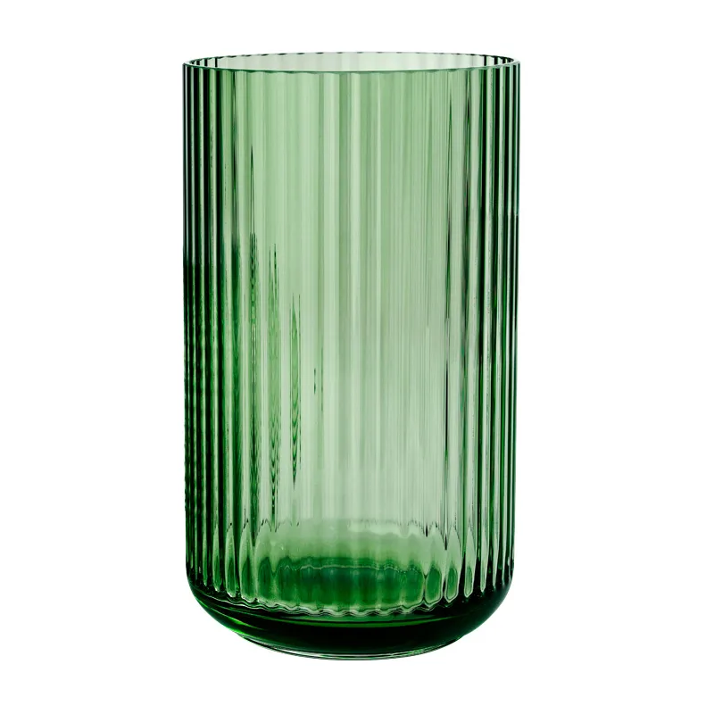 Lyngby vase glass Copenhagen green, 38 cm Lyngby Porcelæn