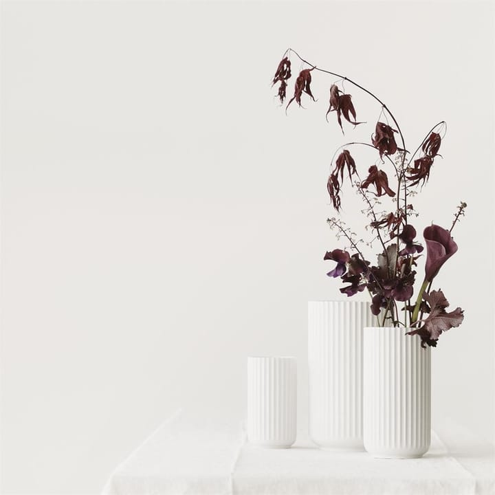 Lyngby vase white, 15 cm Lyngby Porcelæn