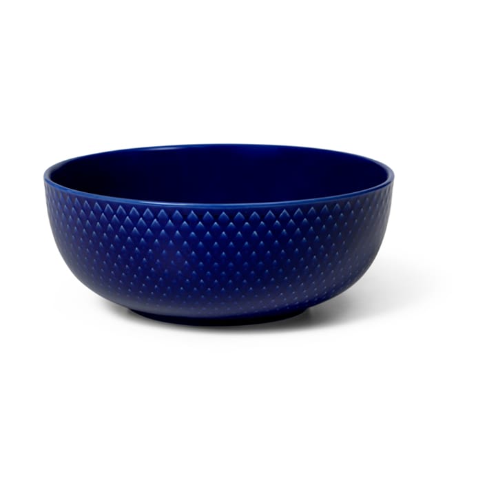 Rhombe bowl Ø15.5 cm, Dark blue Lyngby Porcelæn