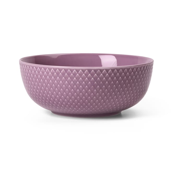 Rhombe bowl Ø15.5 cm, Purple Lyngby Porcelæn