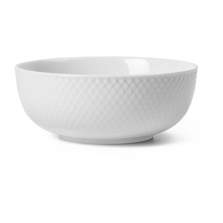Rhombe bowl Ø15.5 cm, White Lyngby Porcelæn