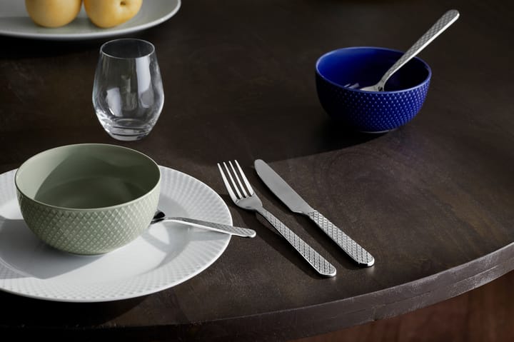 Rhombe cutlery set, 16 pieces Lyngby Porcelæn