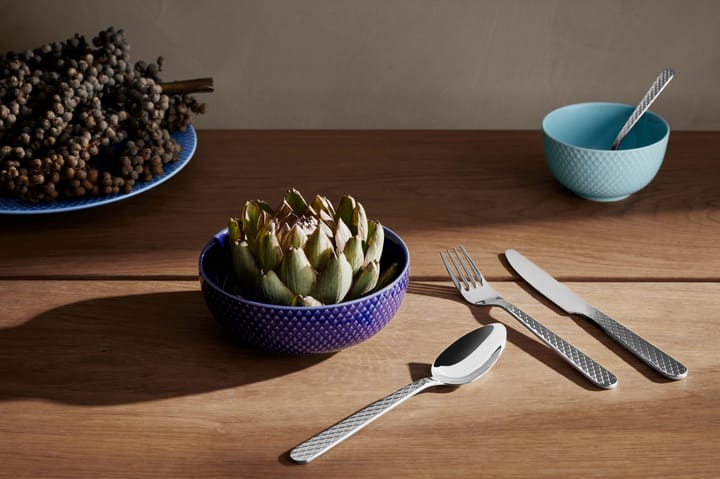 Rhombe cutlery set, 16 pieces Lyngby Porcelæn
