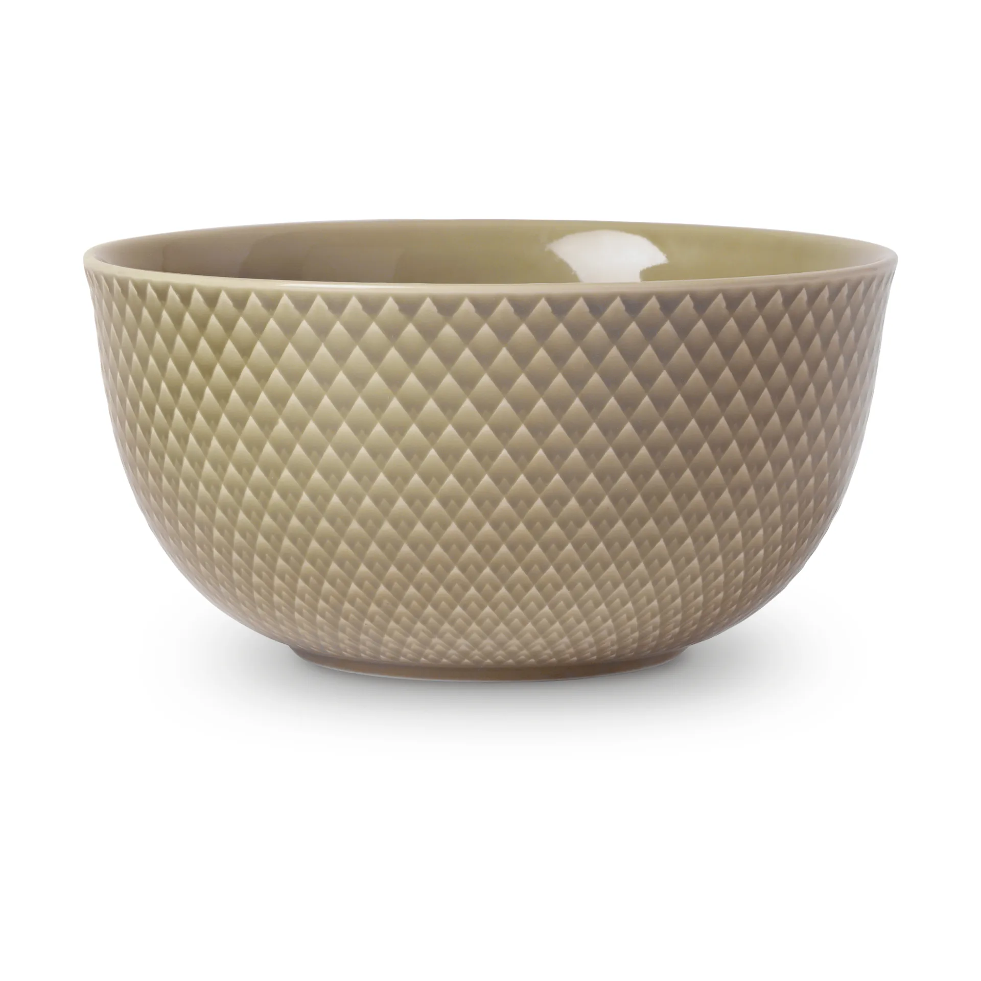 Rhombe serving bowl Ø17.5 cm, Clay Lyngby Porcelæn