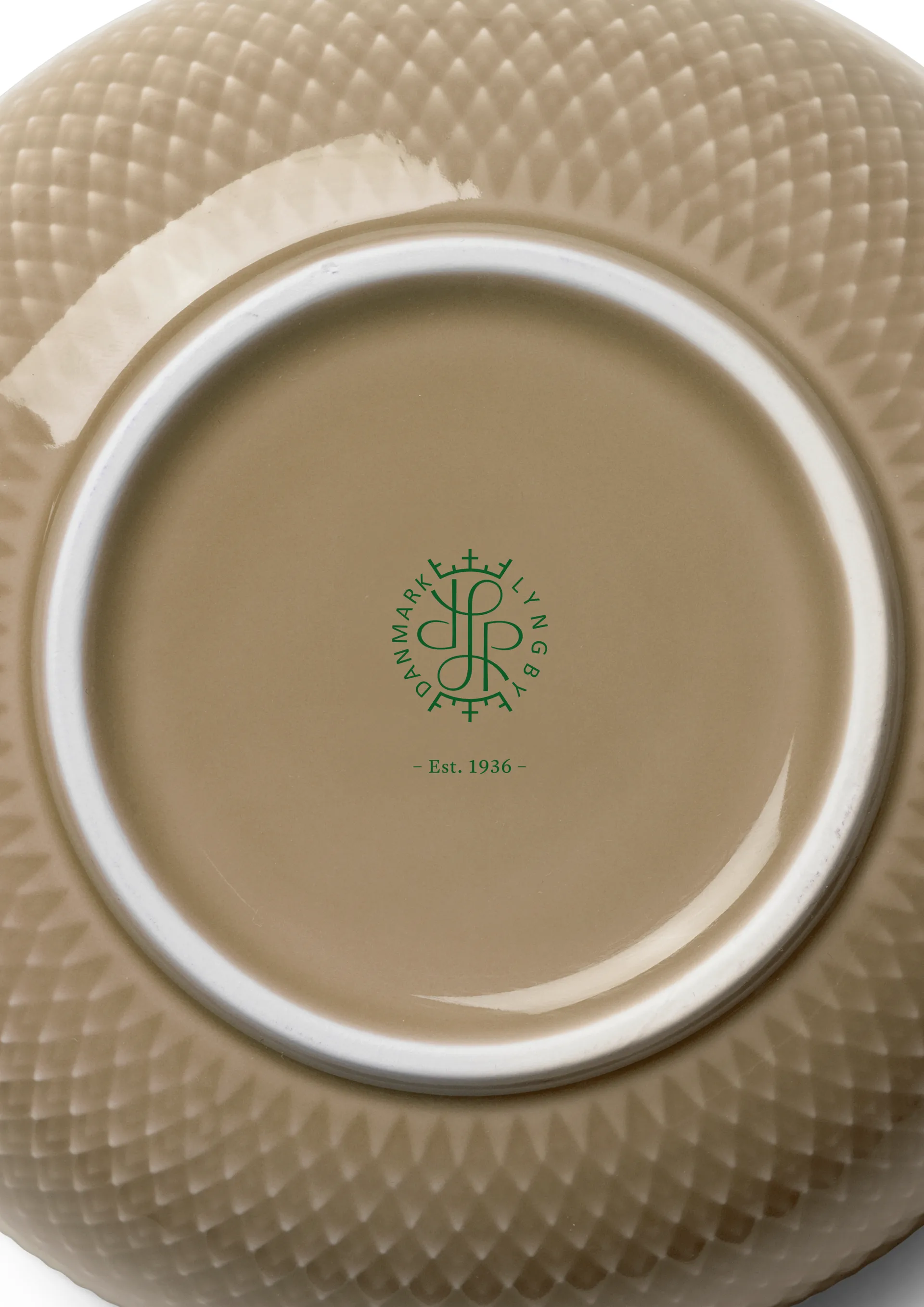 Rhombe serving bowl Ø17.5 cm, Clay Lyngby Porcelæn