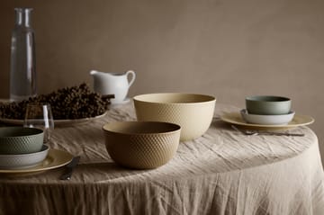 Rhombe serving bowl Ø17.5 cm - Clay - Lyngby Porcelæn