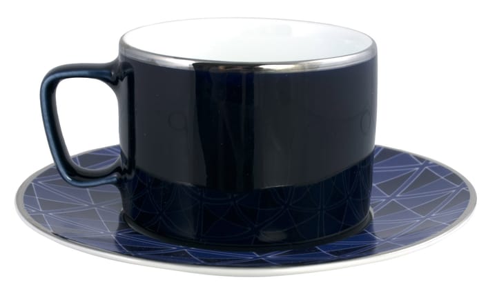 Tokyo Origami saucer for cup Ø15 cm, Blue Magnor