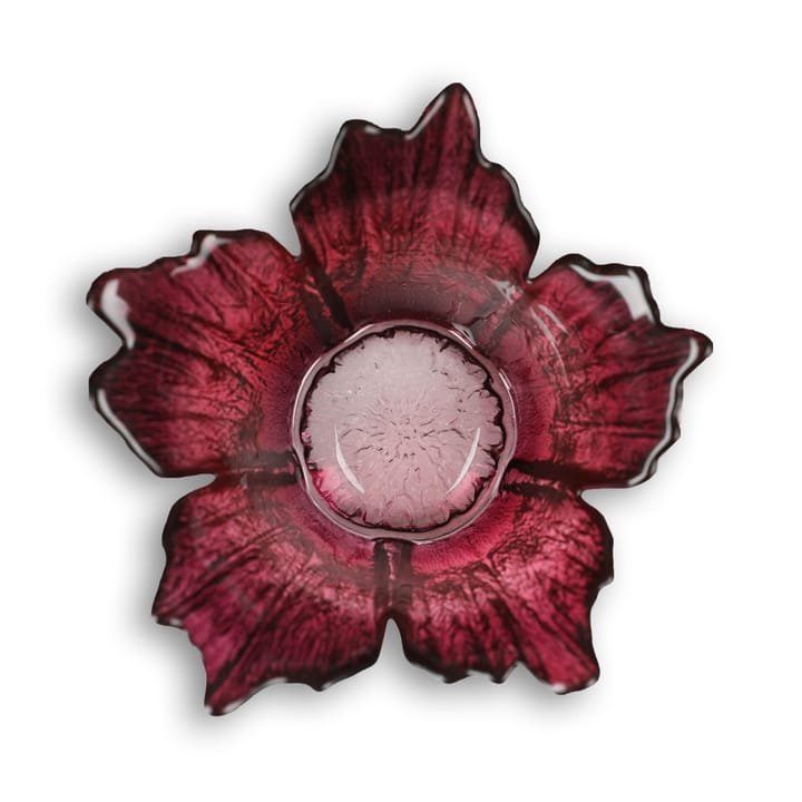 Fleur lantern Ø14 cm, redpink Målerås Glasbruk