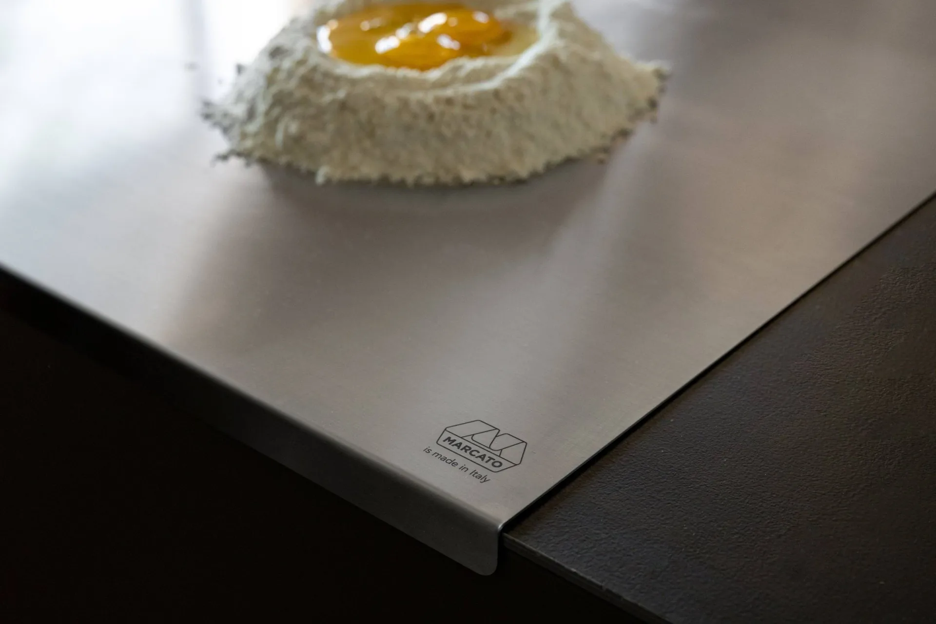 Marcato pastry board, Stainless steel 70x55x3 cm Marcato
