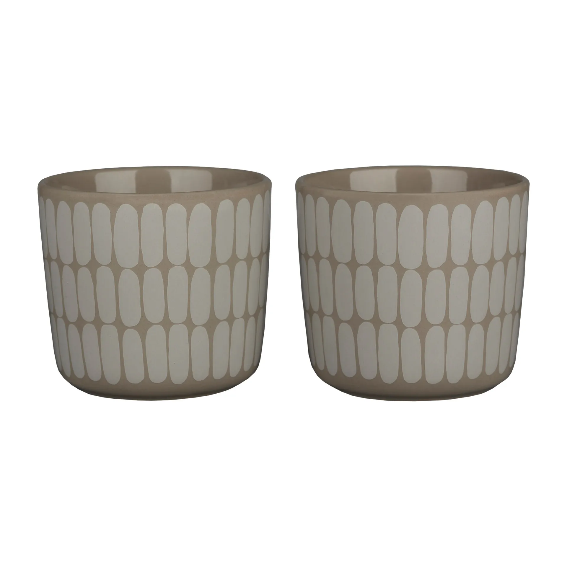 Alku mug 2-pack, Terra-white Marimekko