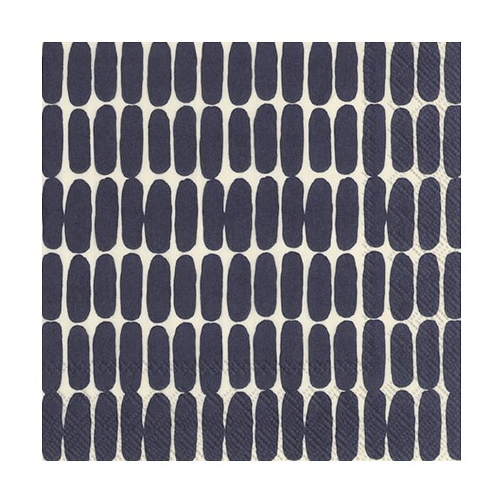 Alku napkin 33x33 cm 20-pack, Linen-black Marimekko