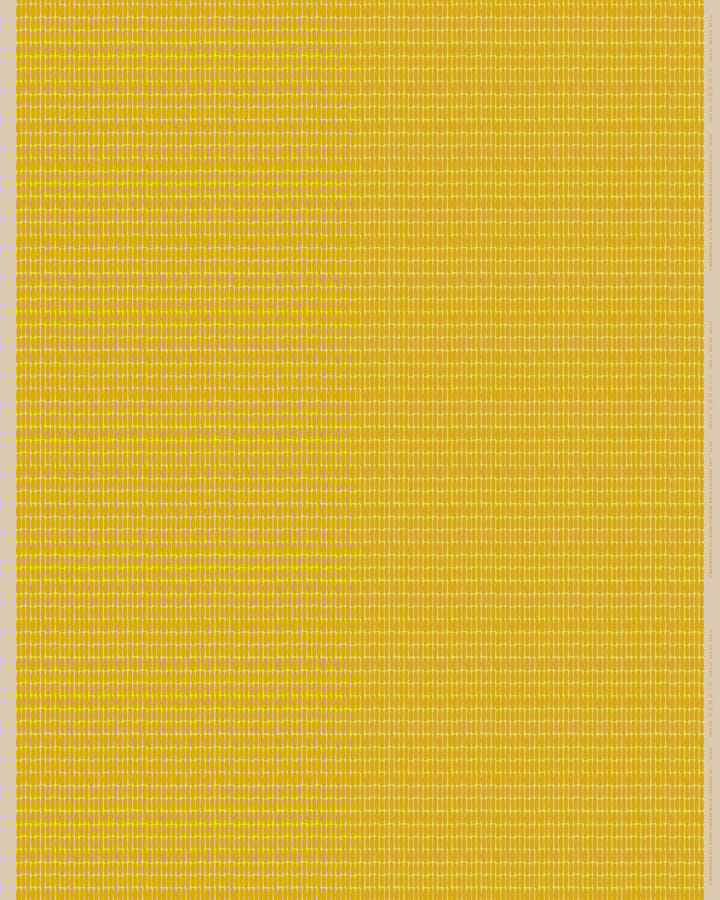 Alku oilcloth cotton-linen, Linen-yellow Marimekko