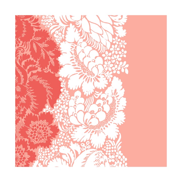 Ananas napkin 33x33 cm 20-pack - Raspberry - Marimekko
