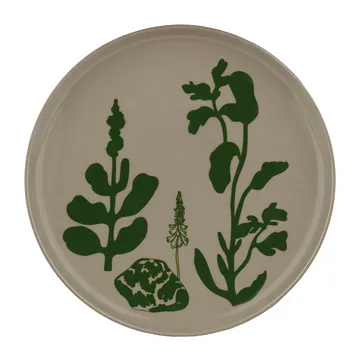 Elokuun Varjot plate Ø20 cm - Terra-green - Marimekko