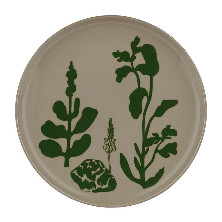 Elokuun Varjot plate Ø20 cm, Terra-green Marimekko