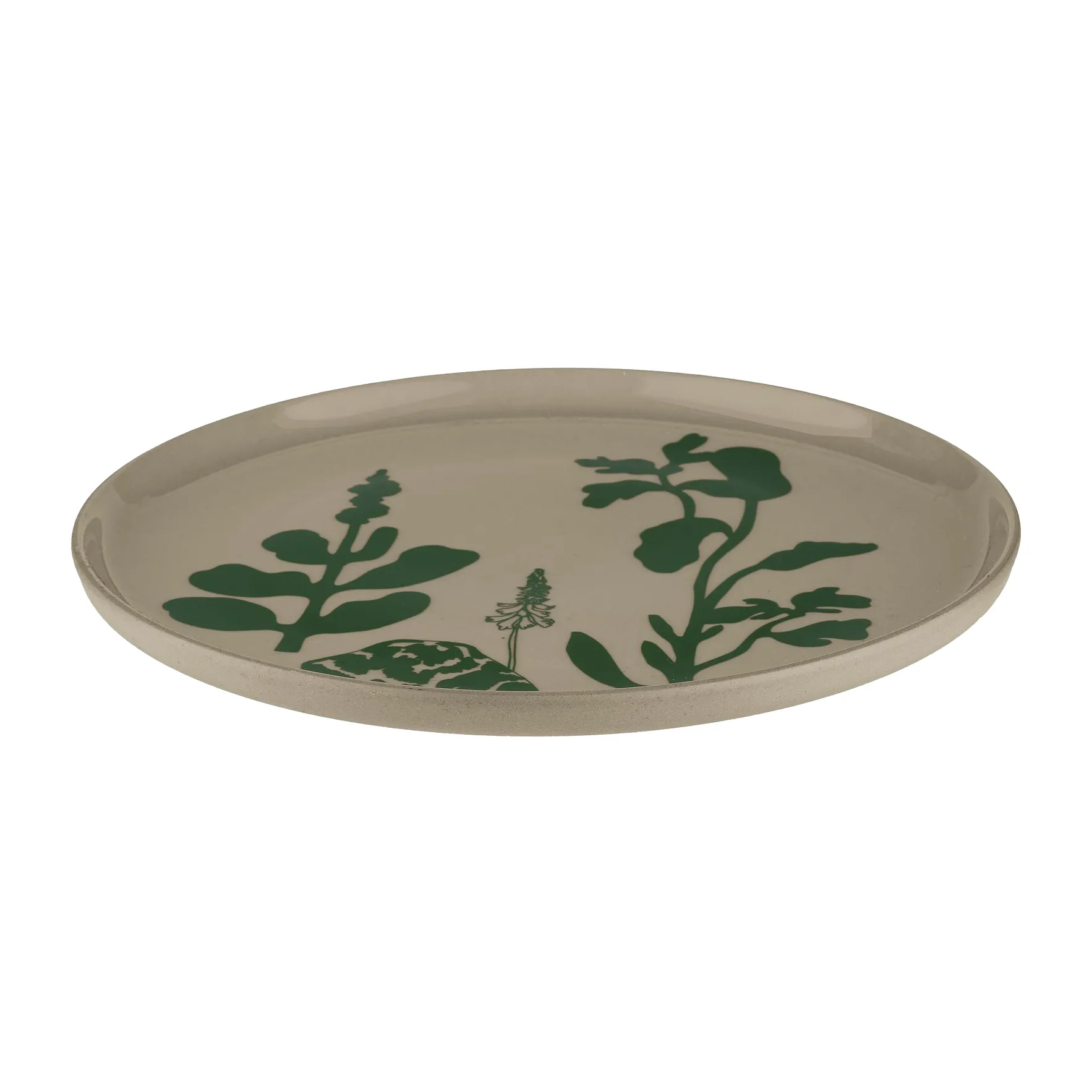 Elokuun Varjot plate Ø20 cm, Terra-green Marimekko