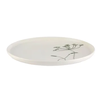 Elokuun Varjot plate Ø25 cm - White-green - Marimekko