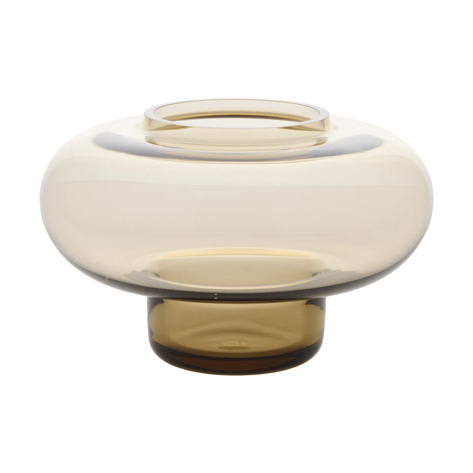 Fyr tealight holder, Brown Marimekko