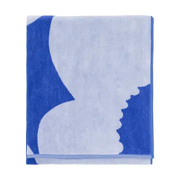 Iso Unikko bath towel - Blue-blue lilac, 100x180 cm - Marimekko