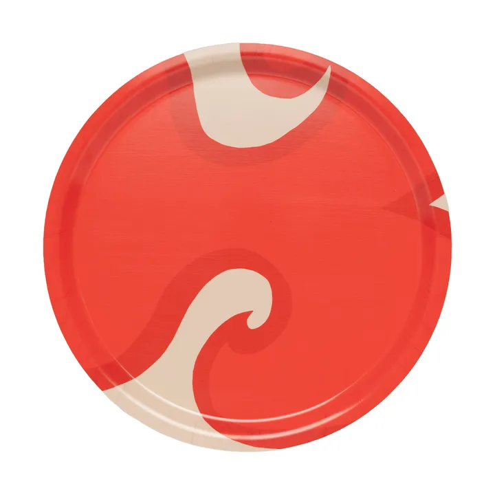 Jokeri tray - Sand-orange red, 31 cm - Marimekko