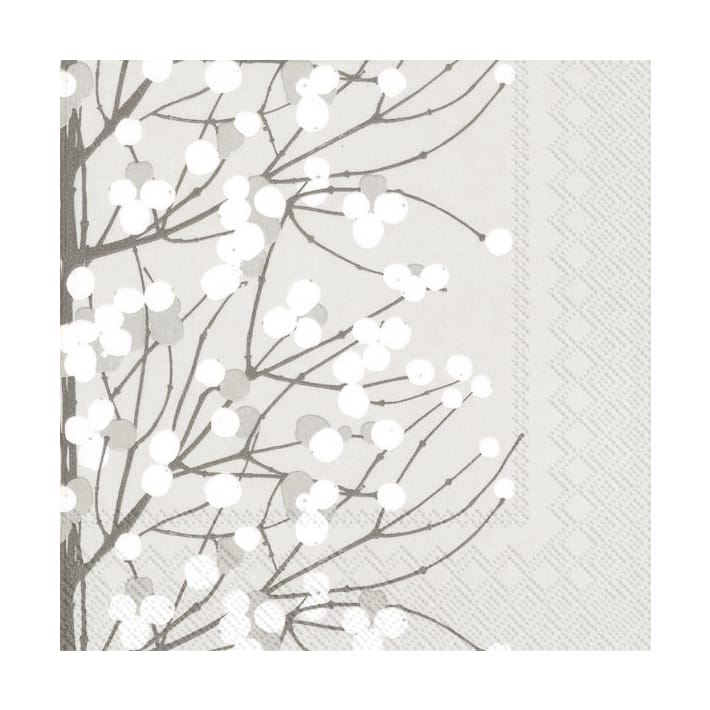 Lumimarja napkin 33x33 cm 20-pack - Grey - Marimekko