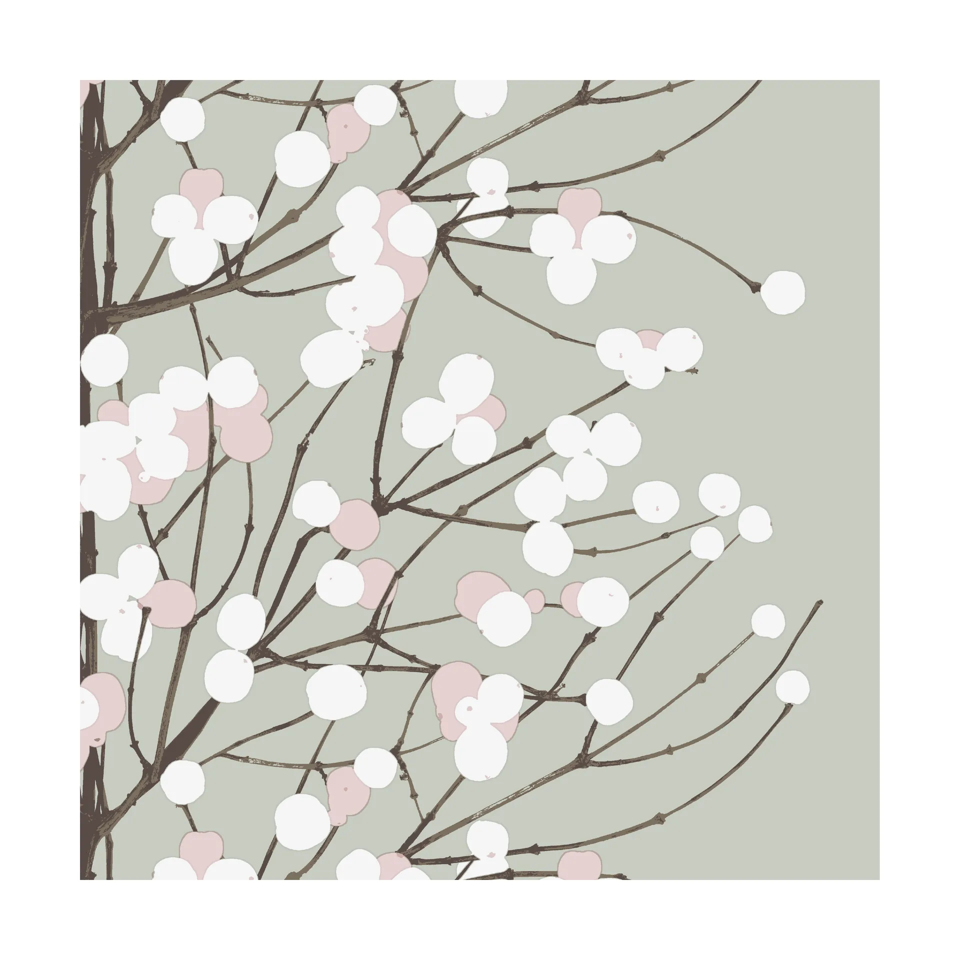 Lumimarja napkin 33x33 cm 20-pack, Sage Marimekko