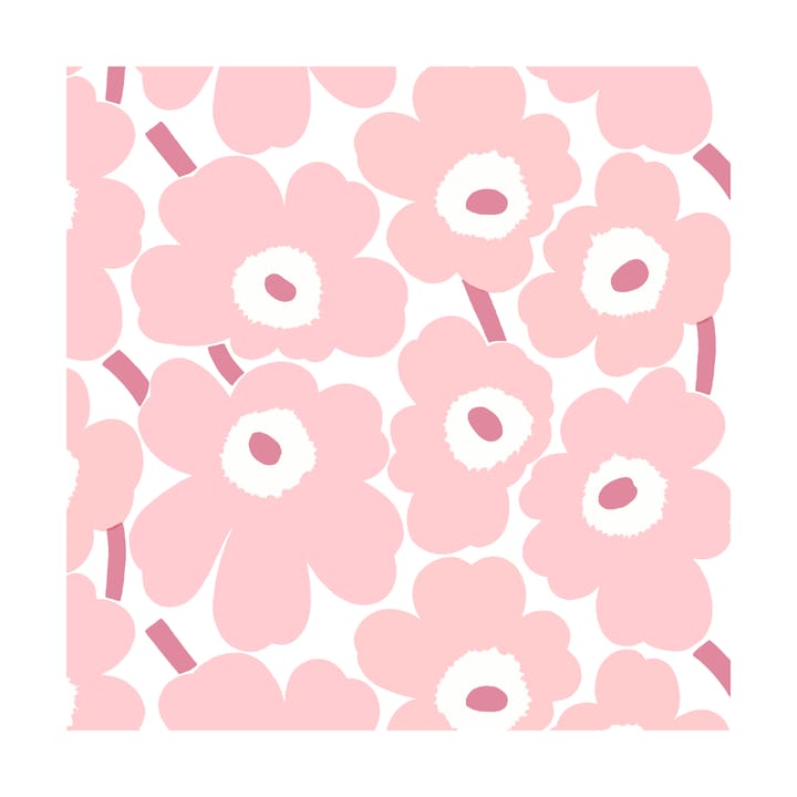 Mini Unikko napkins 20-pack - Light Pink - Marimekko