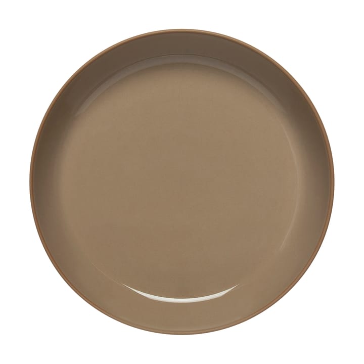 Oiva plate 20.5 cm - brown - Marimekko